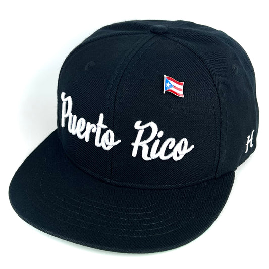 Puerto Rico Snapback Blackout Edition