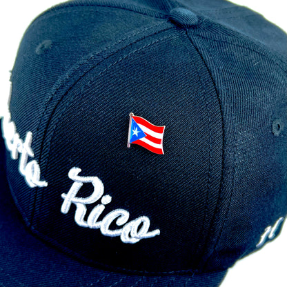 Puerto Rico Snapback Blackout Edition
